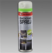 DEN BRAVEN Značkovací sprej 500ml zelený/reflexní